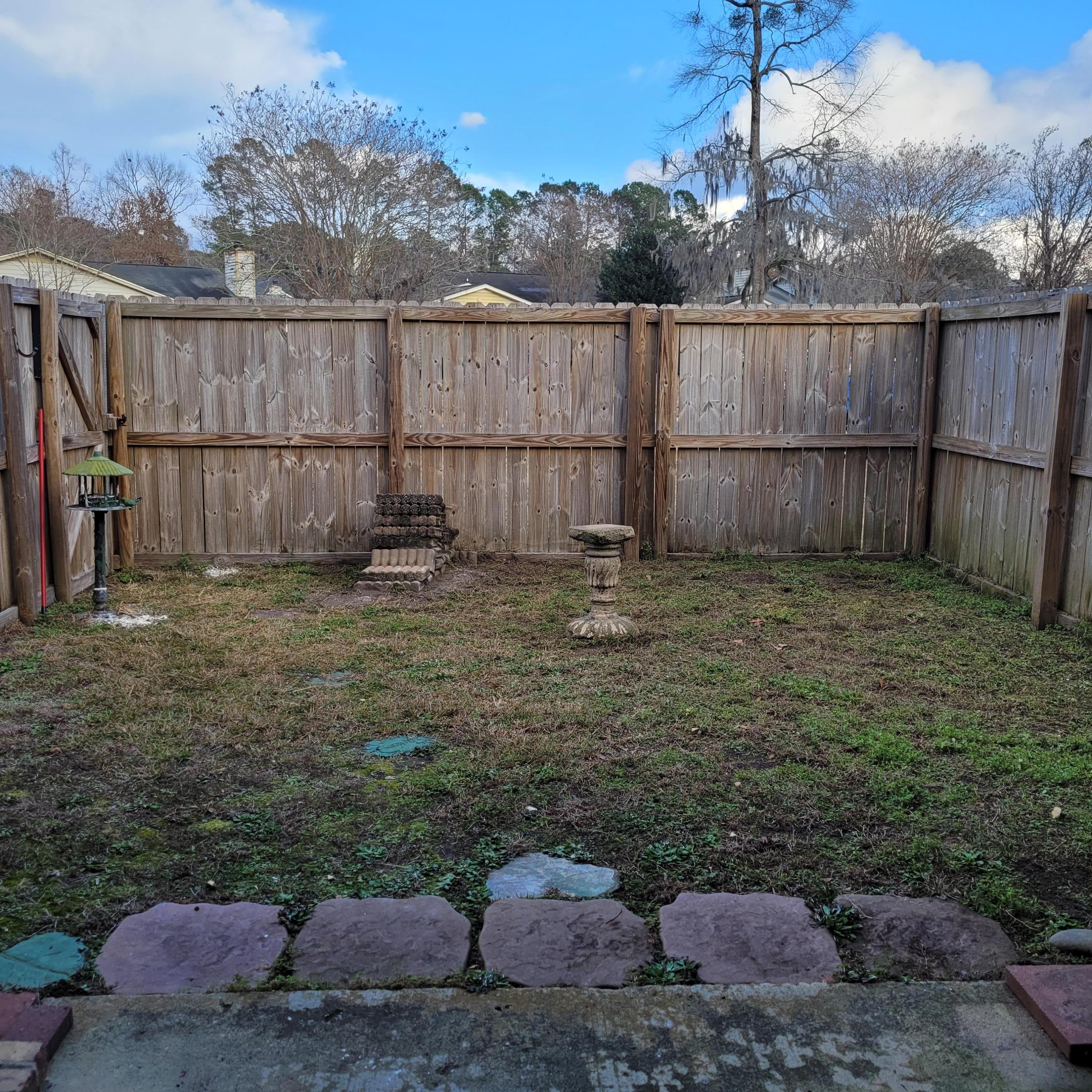 722 Temple Road, Unit A Ladson, SC 29456 - Photo 22 of 26 back courtyard