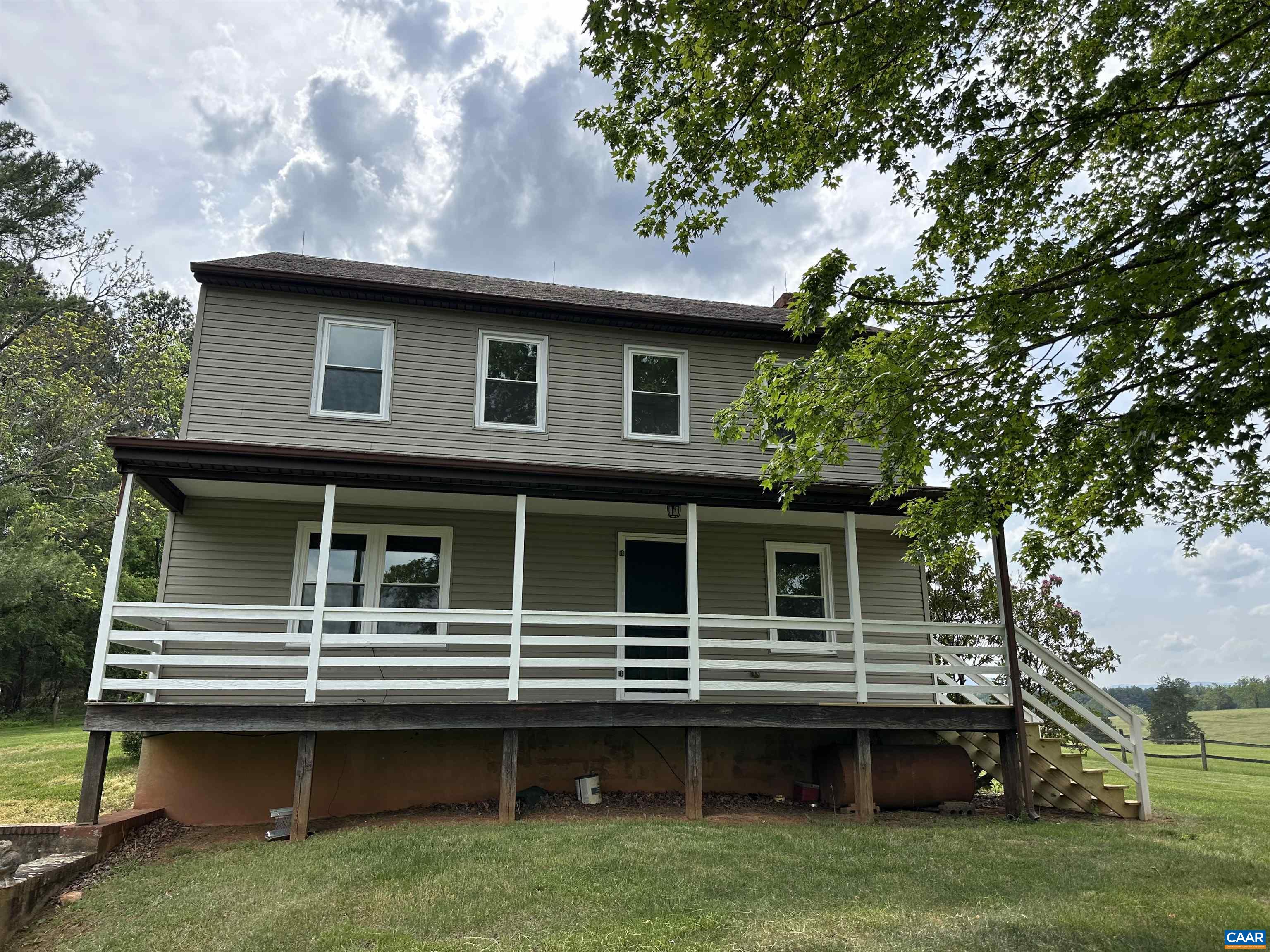 Foxfield Track Charlottesville, VA 22901 - Photo 26 of 26 a front view of a house with garden