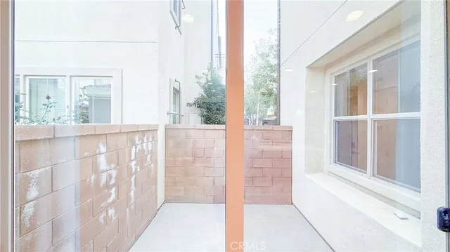 a view of front door