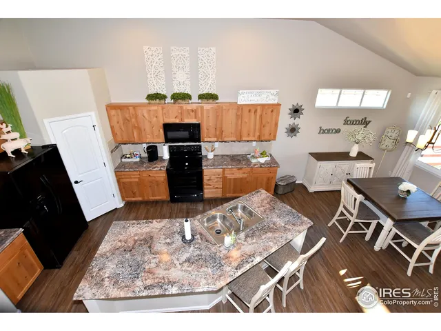 a living room with a couch and a table