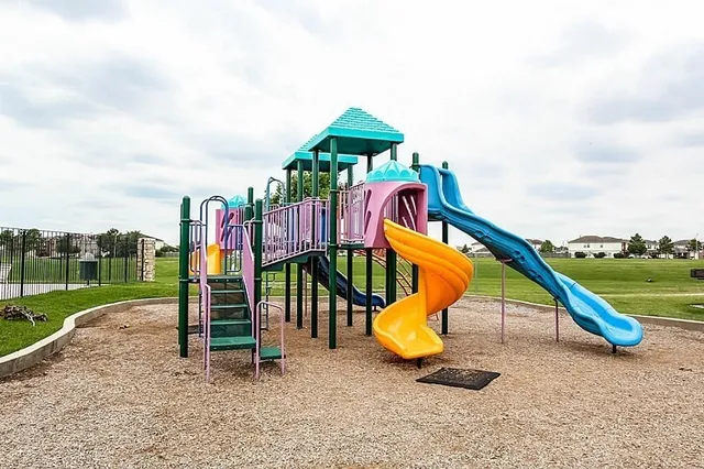 a park with kid zone