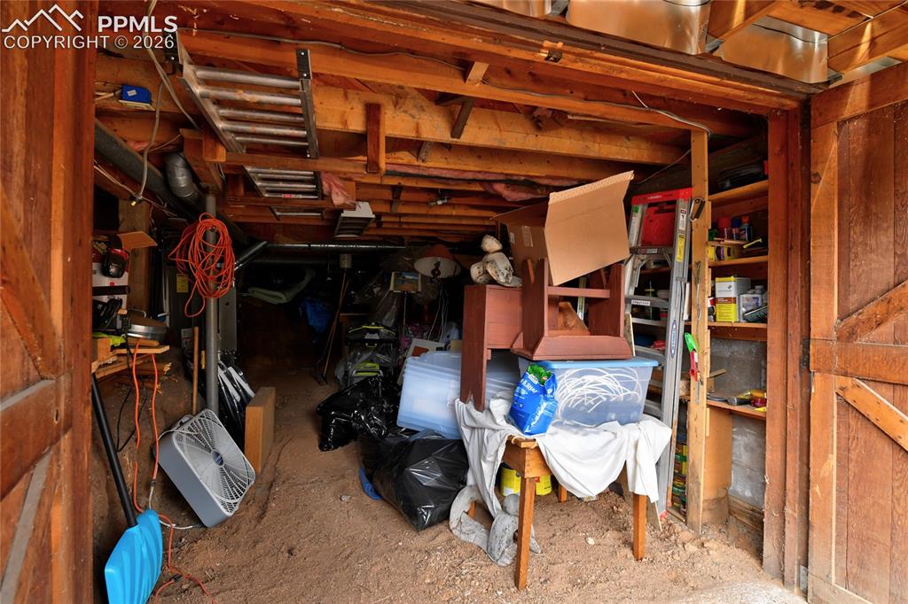 9455 Mohawk Trail Cascade, CO 80809 - Photo 25 of 33 Storage and workshop space