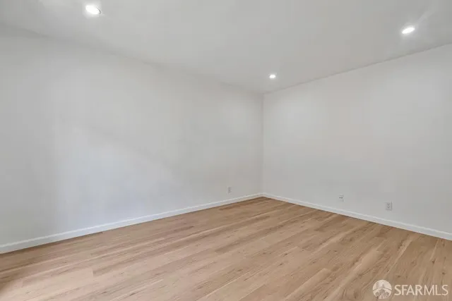 a view of empty room