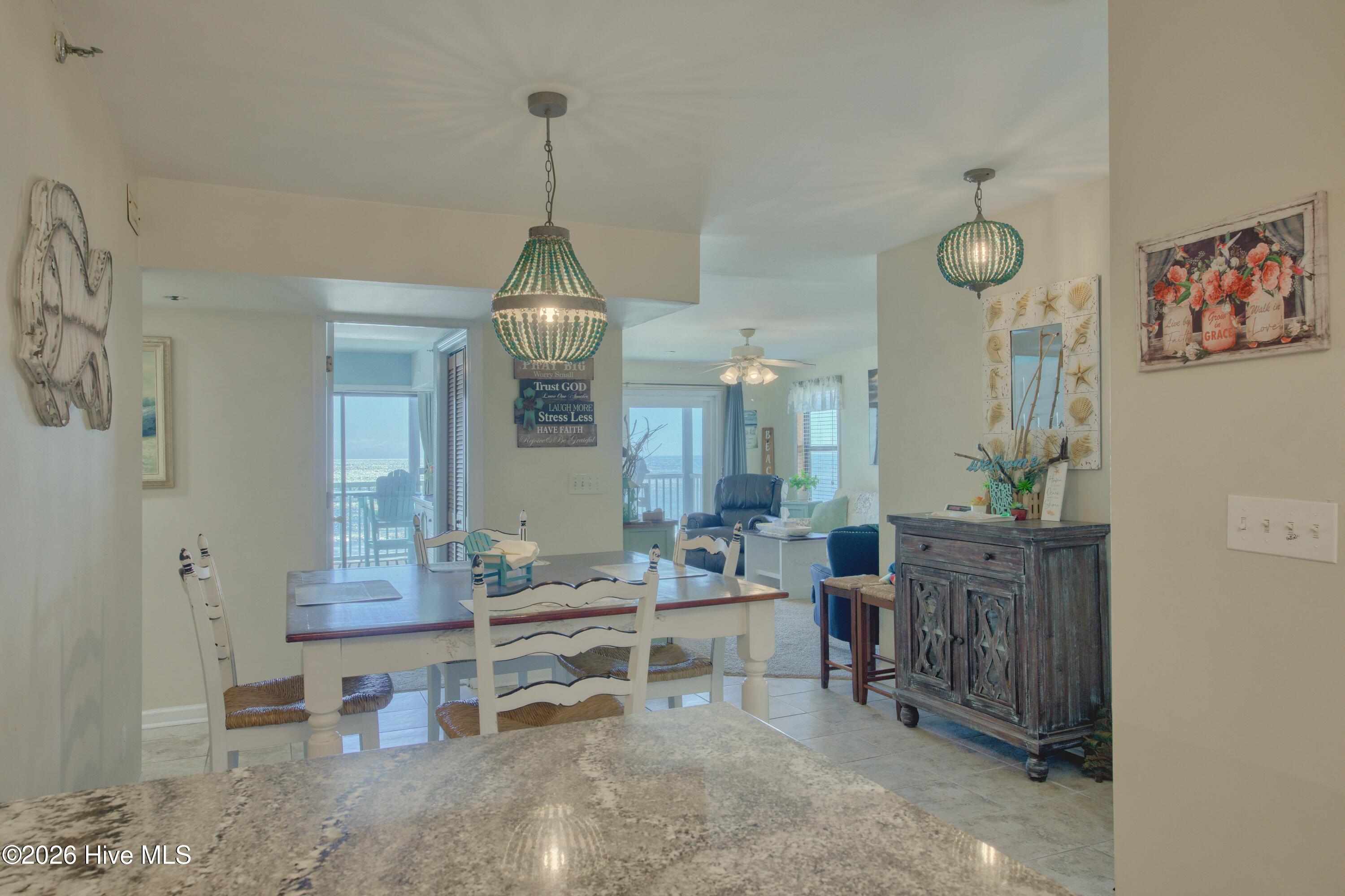 1896 New River Inlet Road, Unit 1209 North Topsail Beach, NC 28460 - Photo 11 of 50 View from Kitchen