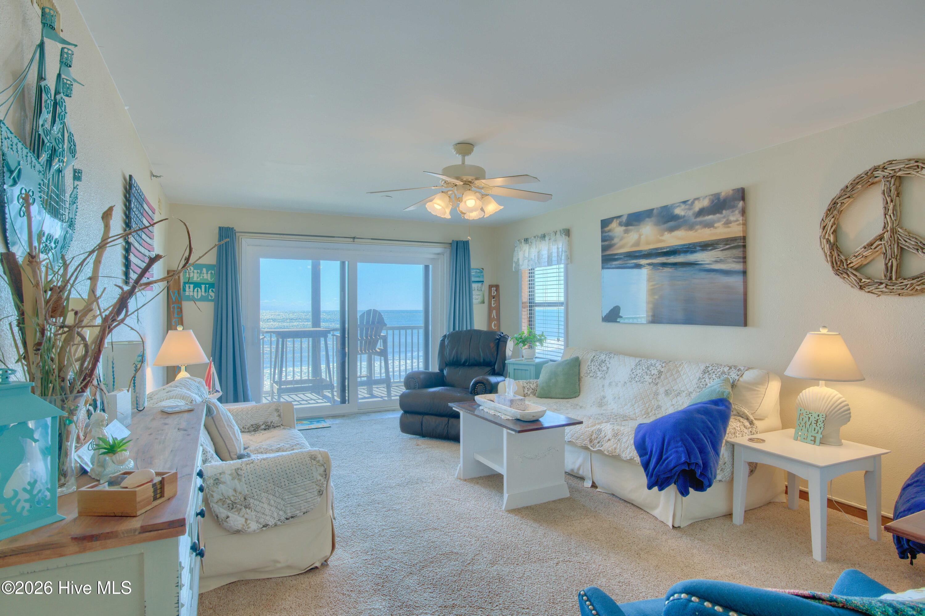1896 New River Inlet Road, Unit 1209 North Topsail Beach, NC 28460 - Photo 14 of 50 Living Room
