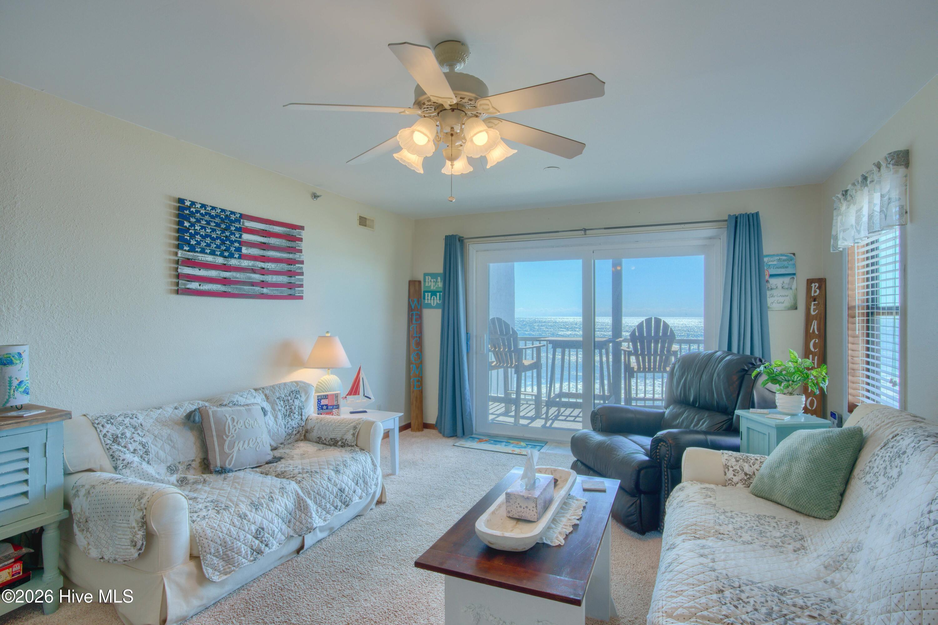 1896 New River Inlet Road, Unit 1209 North Topsail Beach, NC 28460 - Photo 15 of 50 Living Room