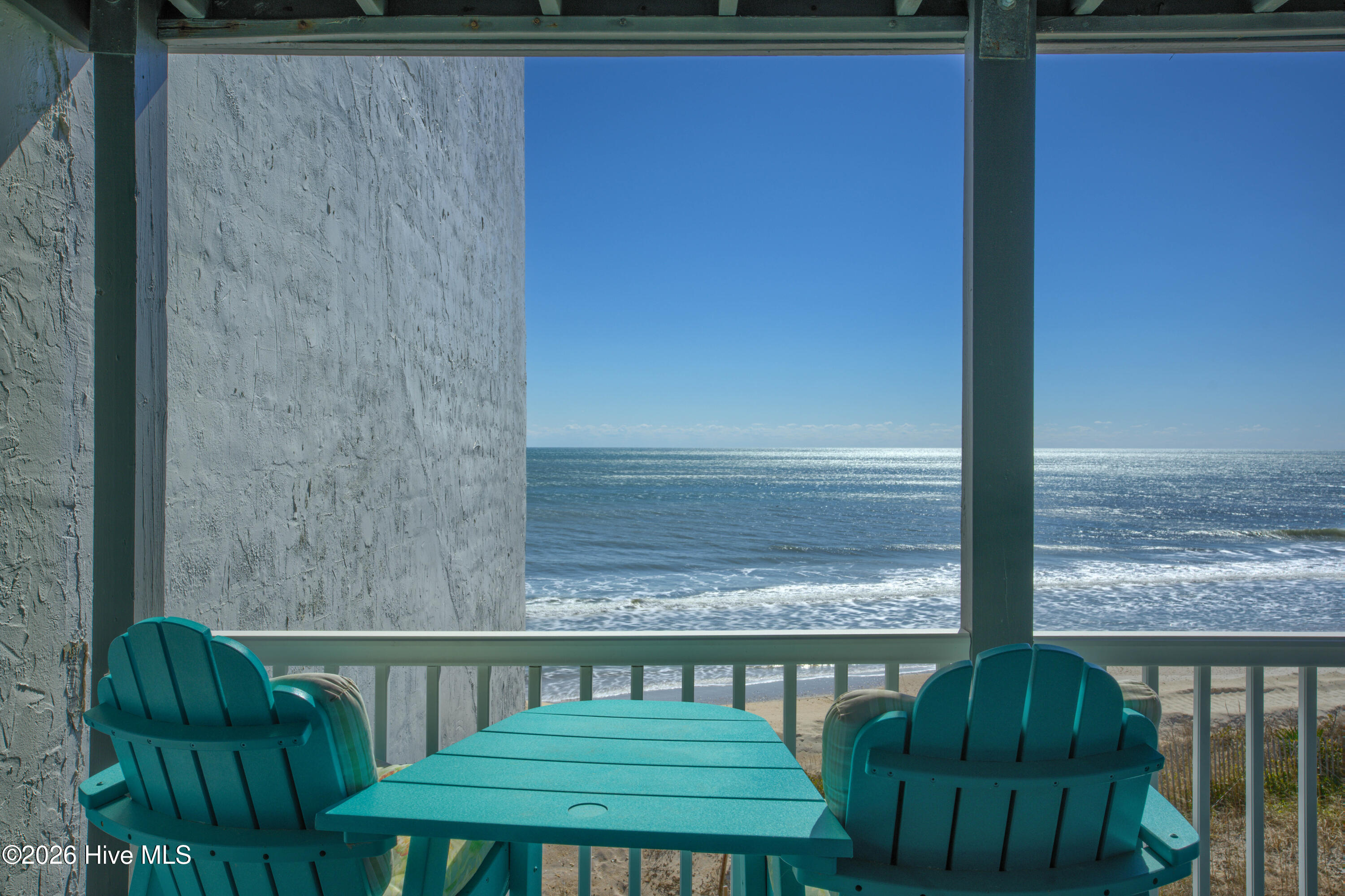 1896 New River Inlet Road, Unit 1209 North Topsail Beach, NC 28460 - Photo 17 of 38 Balcony Views
