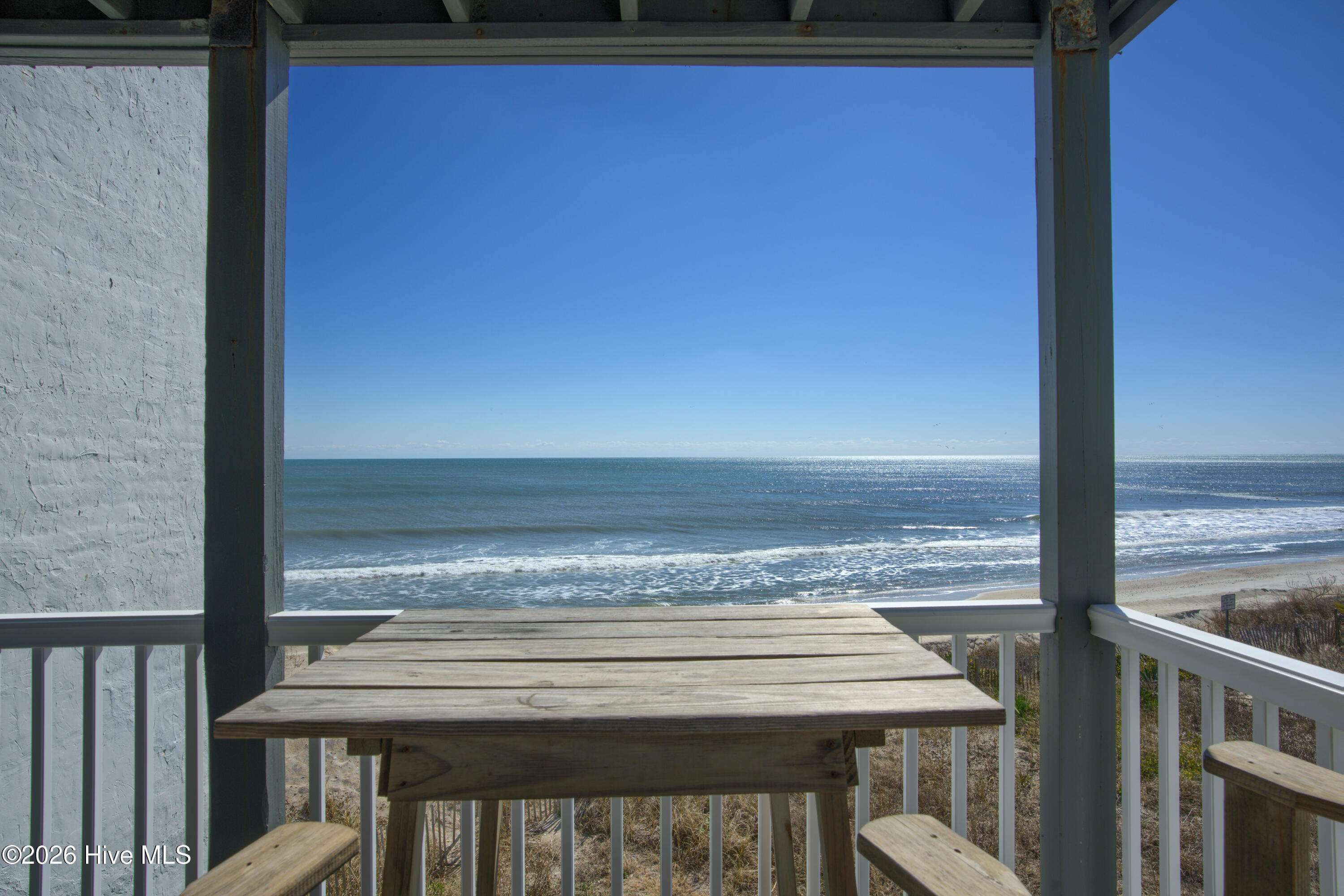 1896 New River Inlet Road, Unit 1209 North Topsail Beach, NC 28460 - Photo 23 of 38 Balcony Views