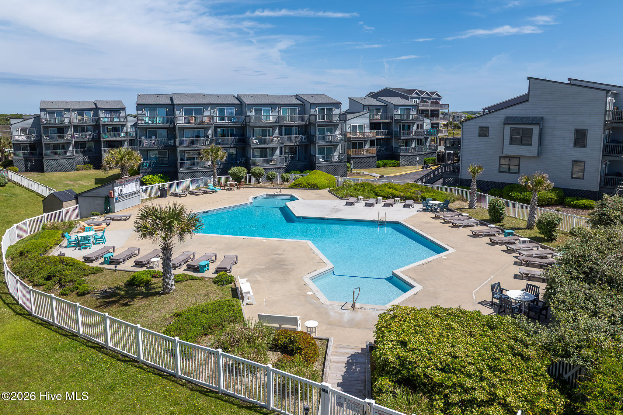 1896 New River Inlet Road, Unit 1209 North Topsail Beach, NC 28460 - Photo 40 of 50 Shipwatch Pool - Aerials - MLS_6