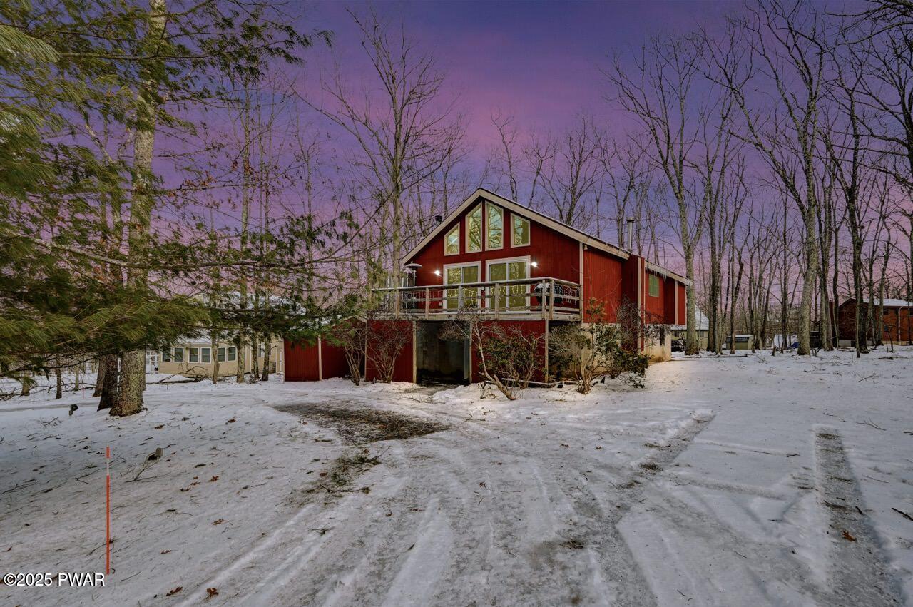 149 Laurel Road Lackawaxen, PA 18435 - Photo 2 of 82 149 Laurel Rd 01 Dusk Large