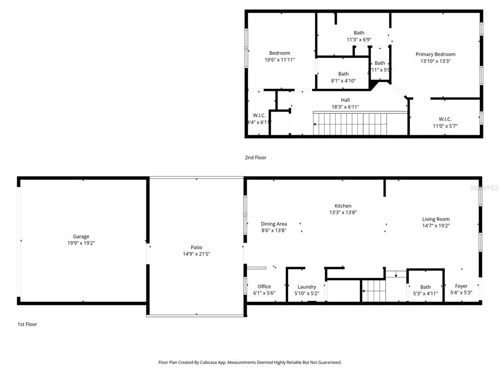 2117 Gopher Tortoise Terrace Oakland, FL 34787 - Photo 36 of 36 a picture of a floor plan