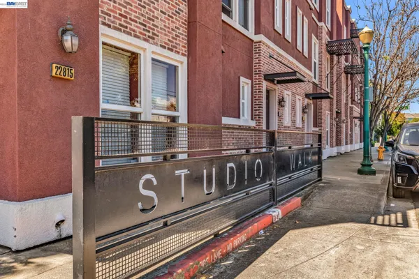 a view of a building with many windows