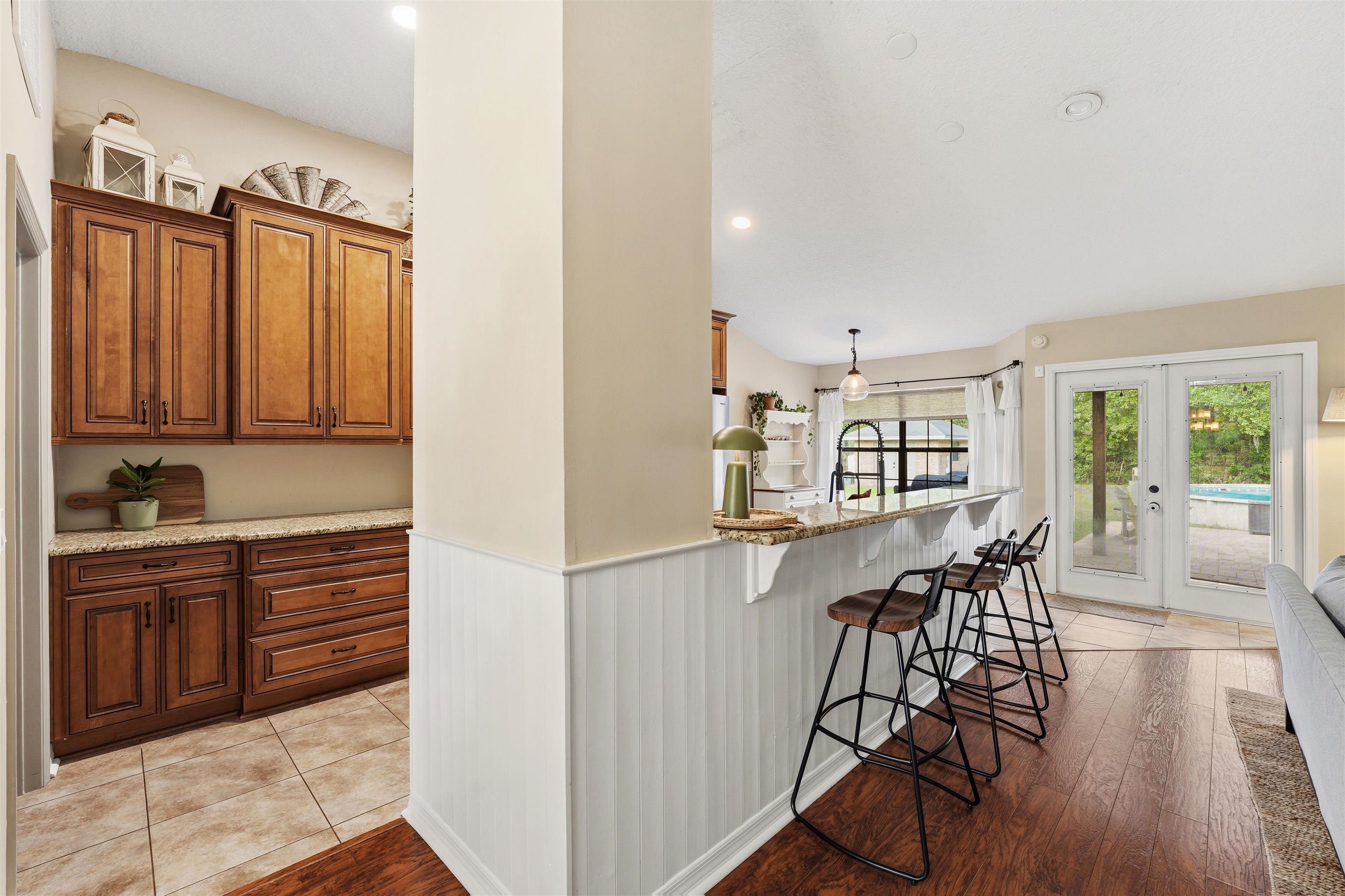1805 Bennett Road St. Augustine, FL 32092 - Photo 16 of 65 a view of a kitchen and dining room
