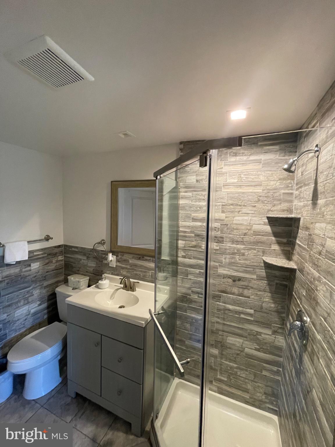 8129 Pine Road Philadelphia, PA 19111 - Photo 25 of 40 Modern bathroom with sleek finishes.