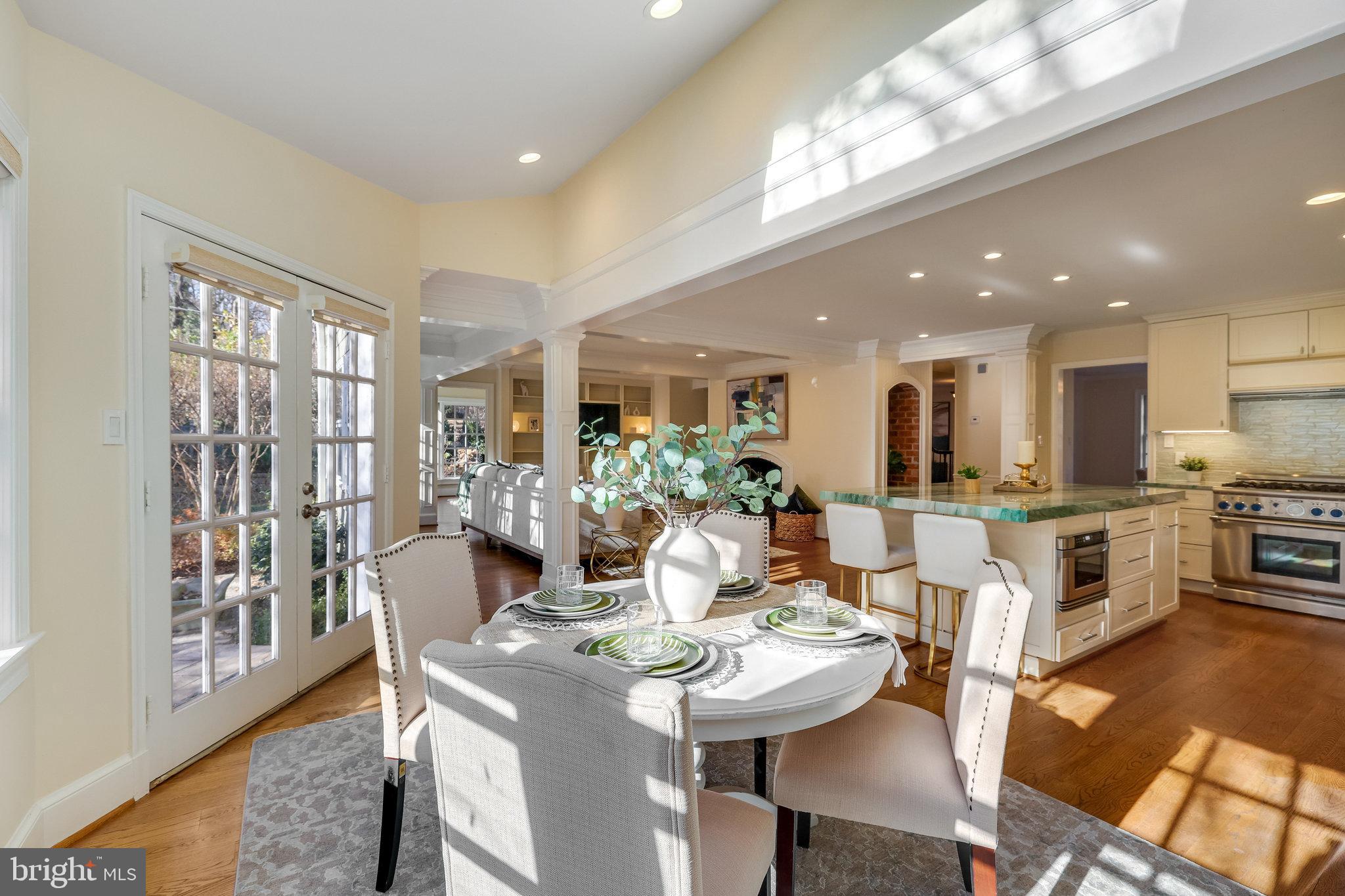 7259 Spring Side Way McLean, VA 22101 - Photo 13 of 37 Sun-Drenched Breakfast Nook
