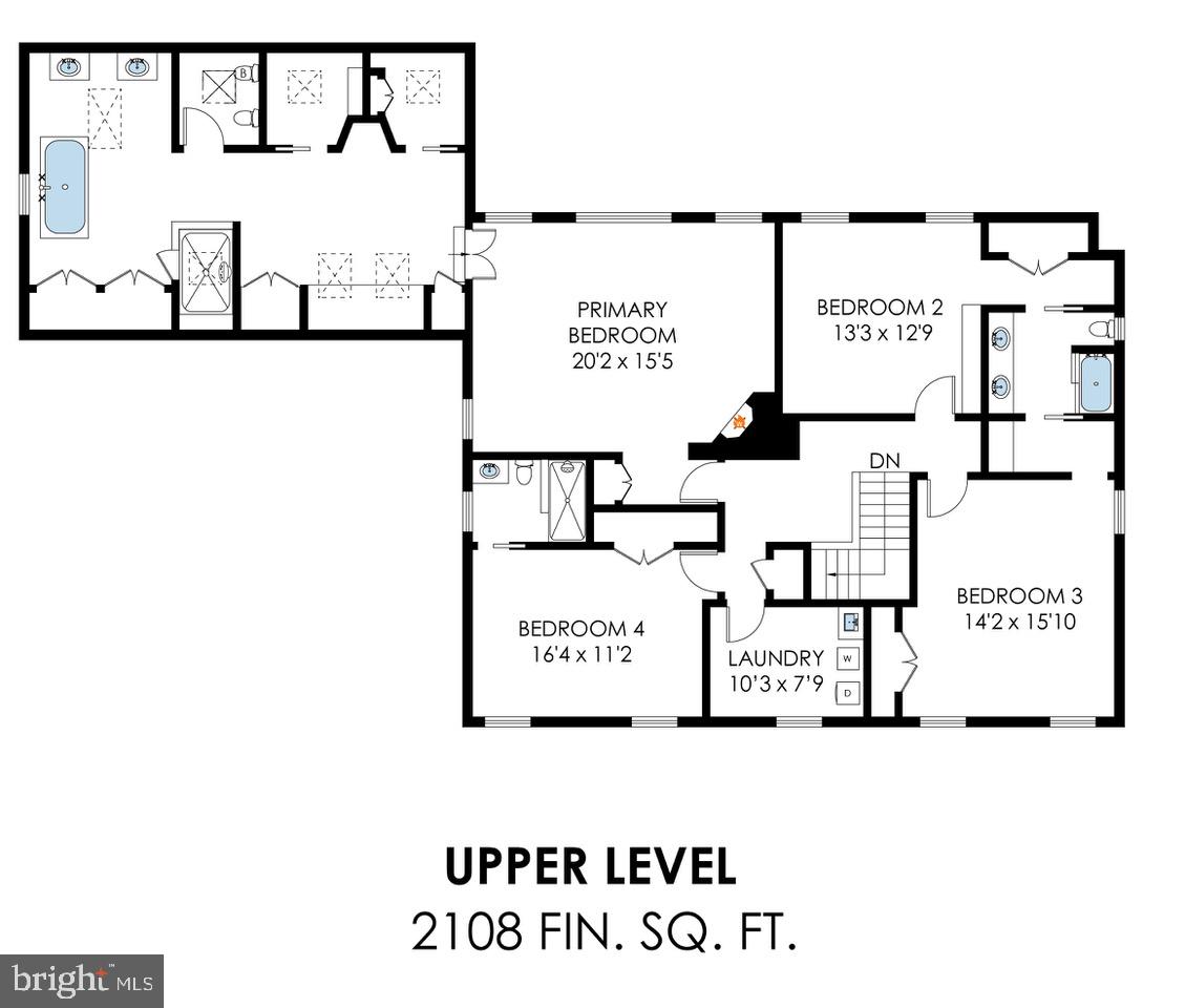 7259 Spring Side Way McLean, VA 22101 - Photo 35 of 37 7259 Spring Side Way - Upper Level