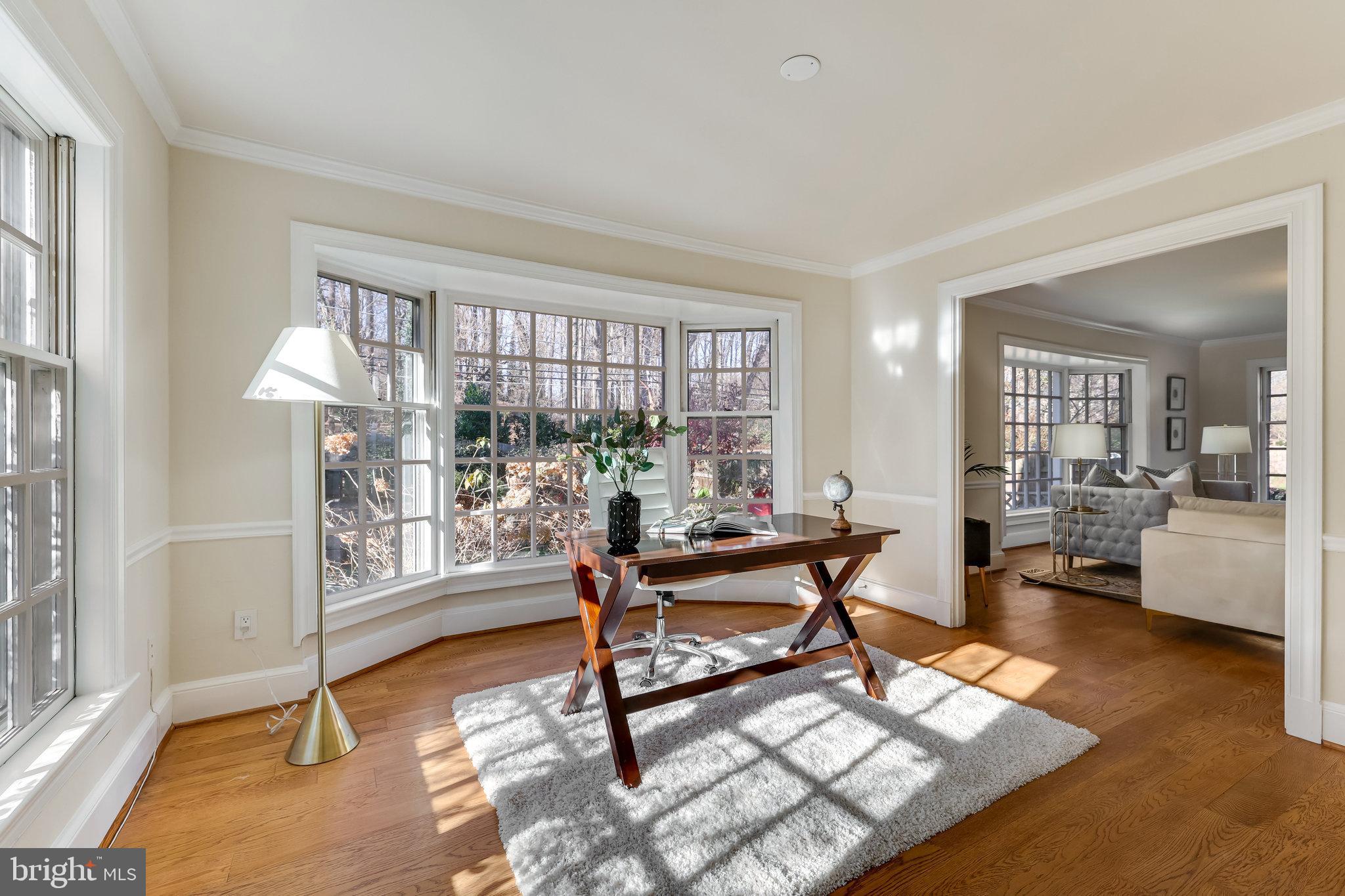 7259 Spring Side Way McLean, VA 22101 - Photo 8 of 37 Light Filled Office/Library