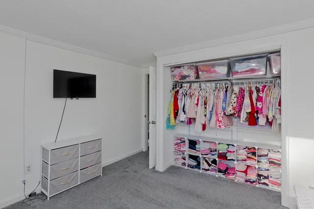 a view of a room with toys