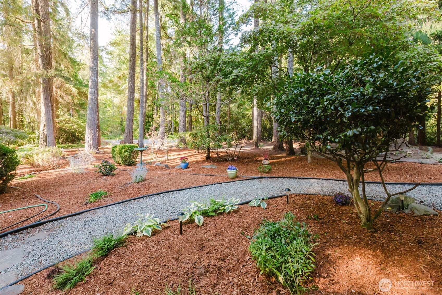 3303 Northwest Half Mile Road Silverdale, WA 98383 - Photo 19 of 33 a view of a street with large trees