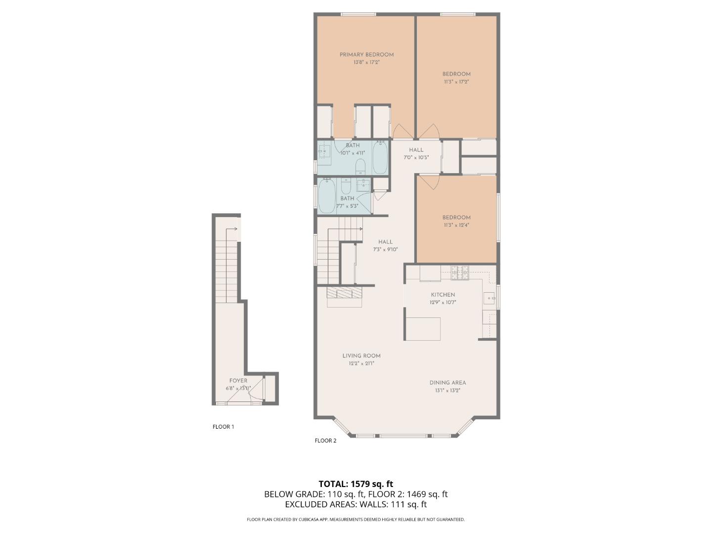 415 C Street Colma, CA 94014 - Photo 45 of 45 a picture of a floor plan