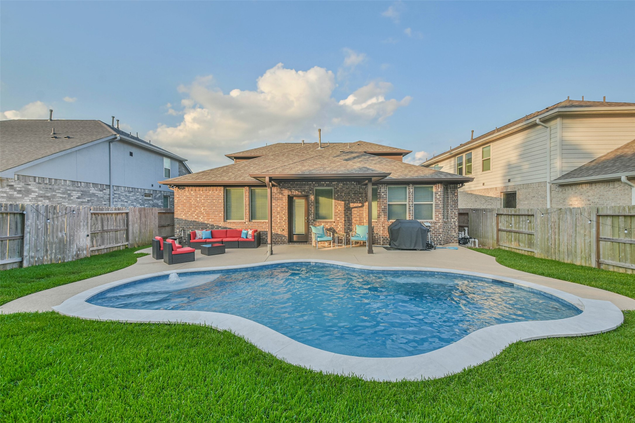 22095 Volante Drive Spring, TX 77386 - Photo 41 of 47 a view of outdoor space yard and patio