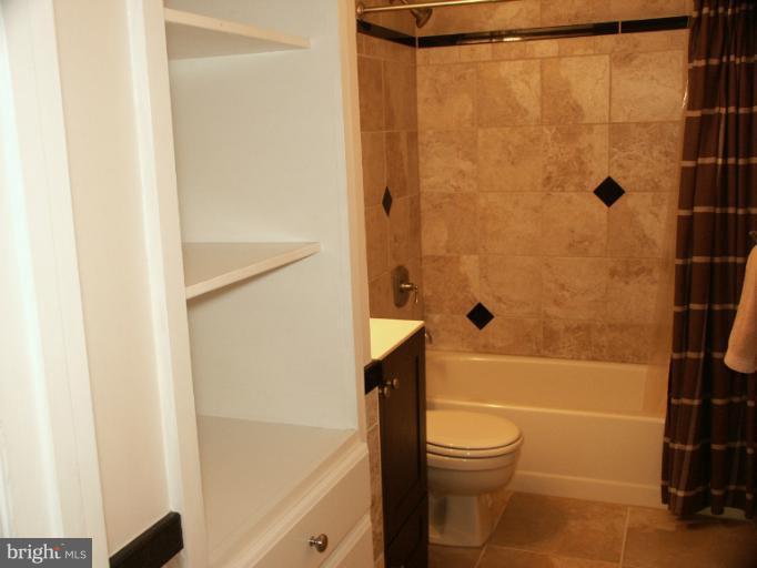 61 Yew Road Baltimore, MD 21221 - Photo 8 of 30 a bathroom with a shower a toilet and a shower