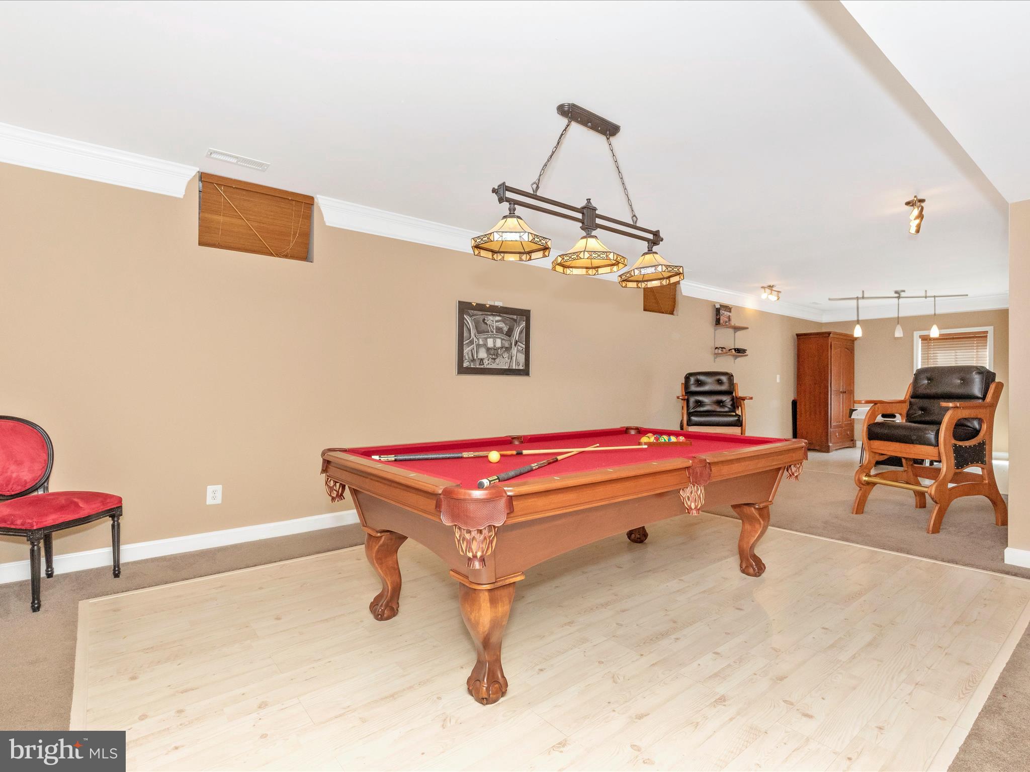4660 Old Swimming Pool Road Braddock Heights, MD 21714 - Photo 36 of 52 Lower Level Pool Table Area