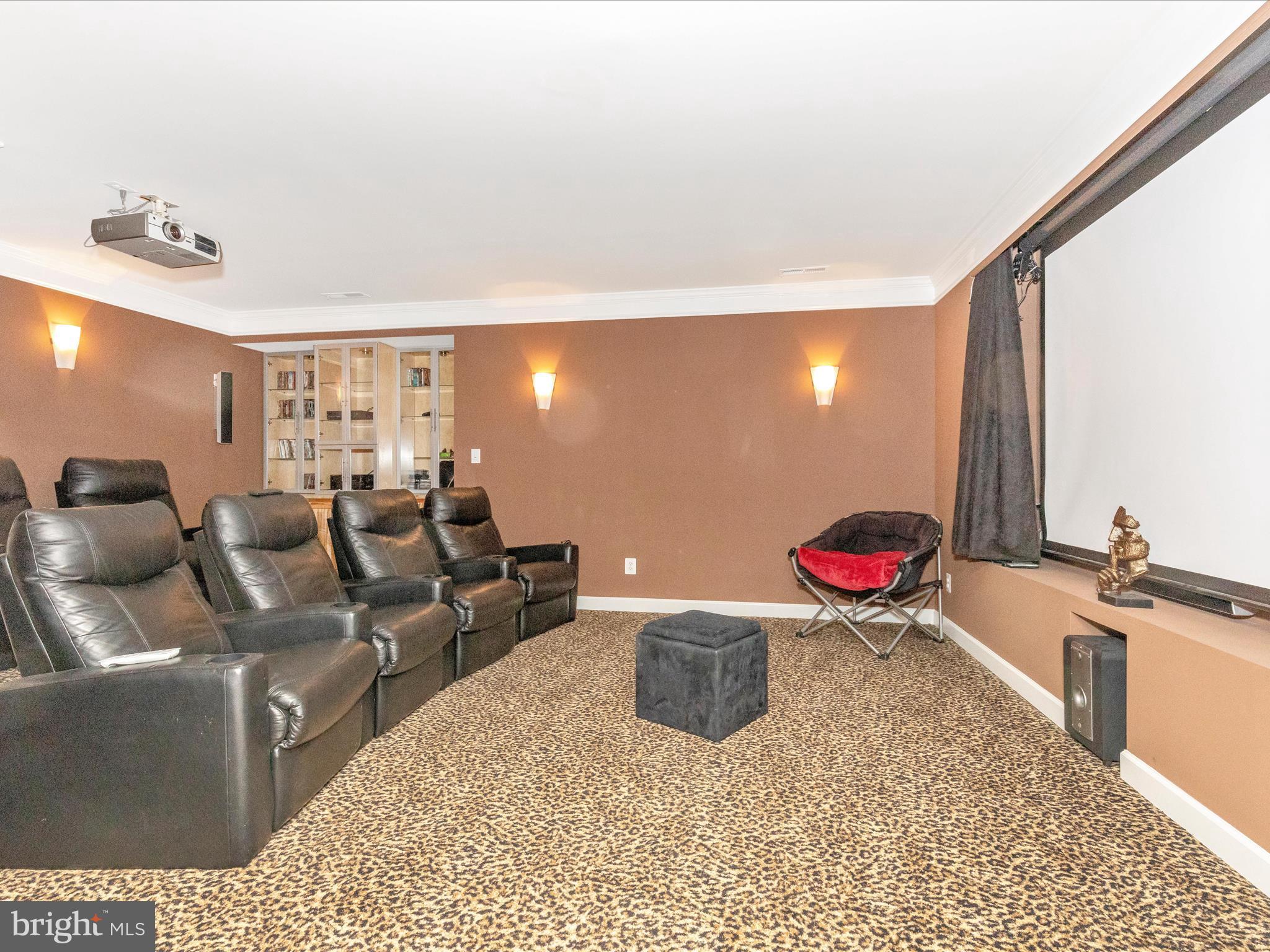 4660 Old Swimming Pool Road Braddock Heights, MD 21714 - Photo 37 of 52 Lower Level Theatre Room