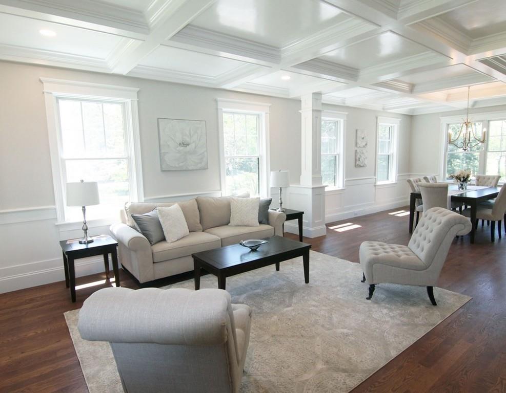 18 Hathaway Road Lexington, MA 02420 - Photo 4 of 39 a living room with furniture and a large window