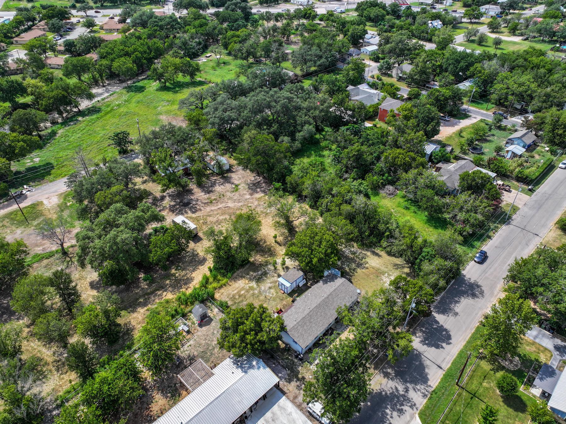 Tbd South Pierce Street Burnet, TX 78611 - Photo 18 of 19 an aerial view of a house with a yard