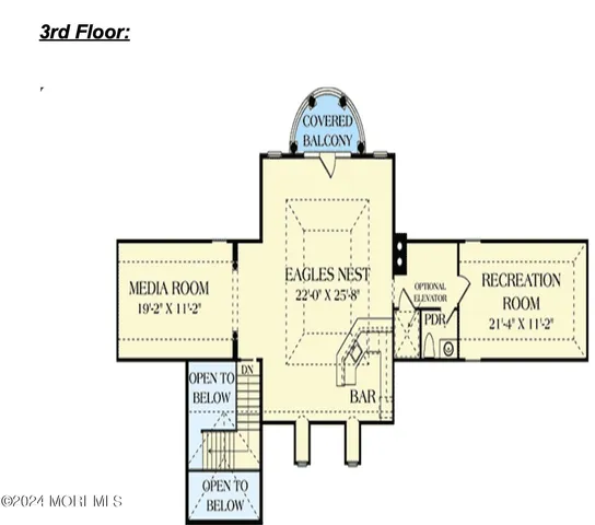 a view of a outdoor space with a garden and signage