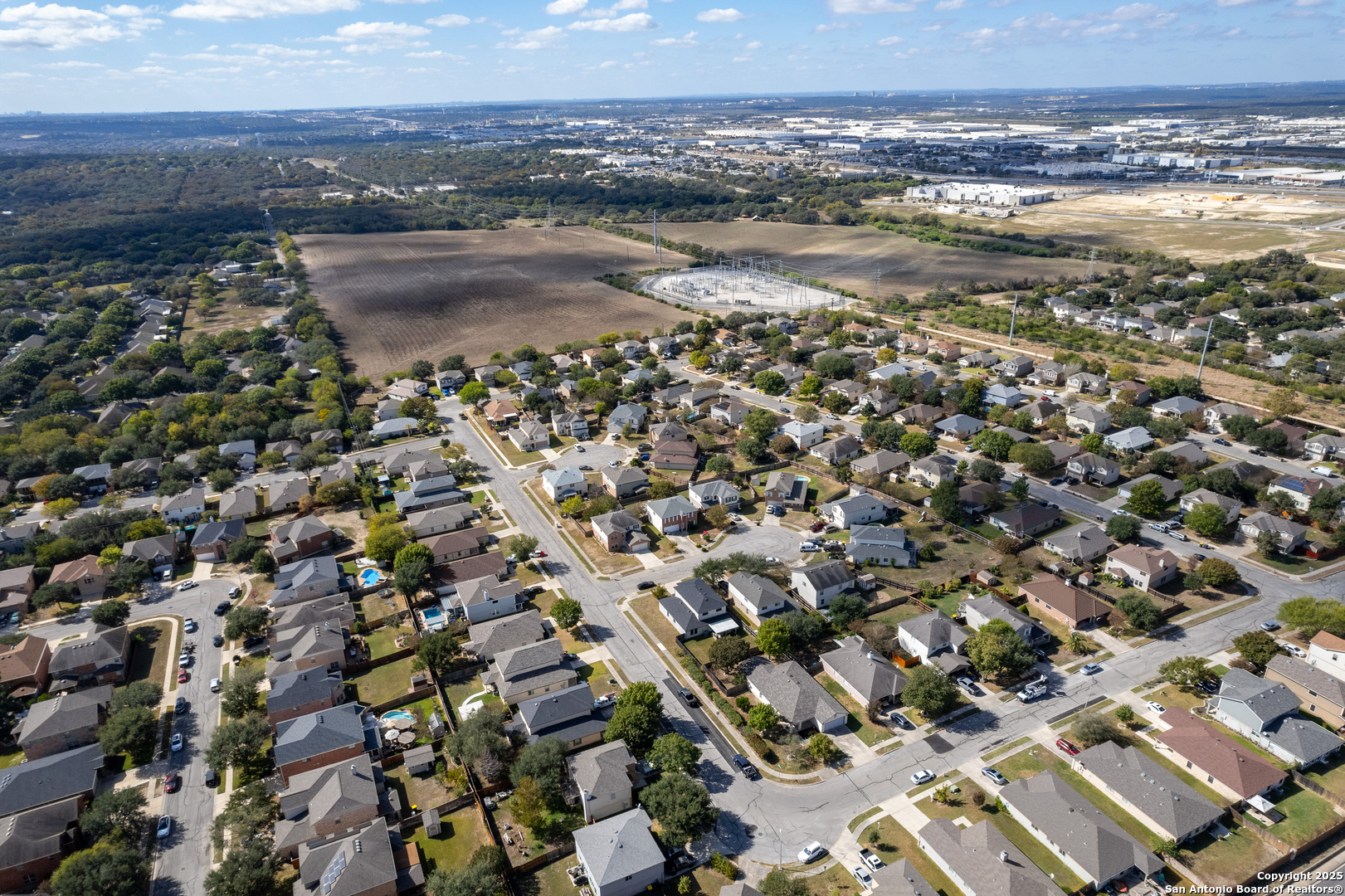 145 Stream Crossing Cibolo, TX 78108 - Photo 6 of 40 an aerial view of a city