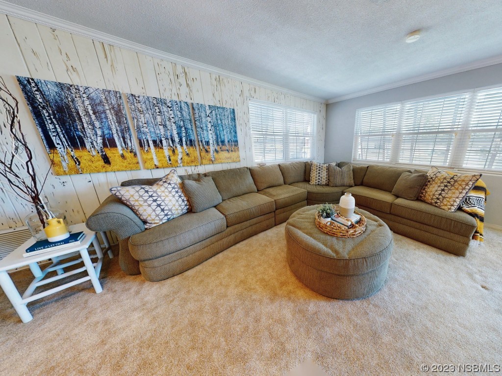 18 Silk Oaks Drive Ormond Beach, FL 32176 - Photo 7 of 46 a living room with furniture a couch and a window
