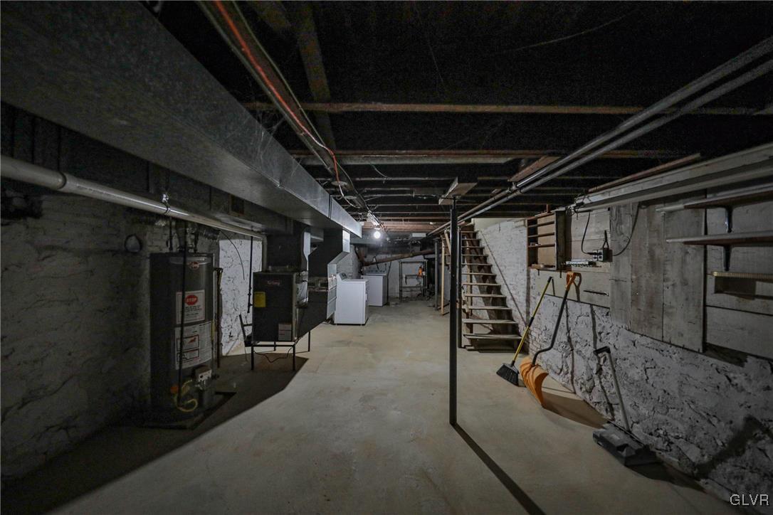 641 7th Avenue Bethlehem, PA 18018 - Photo 29 of 29 a view of water heater room with wooden walls