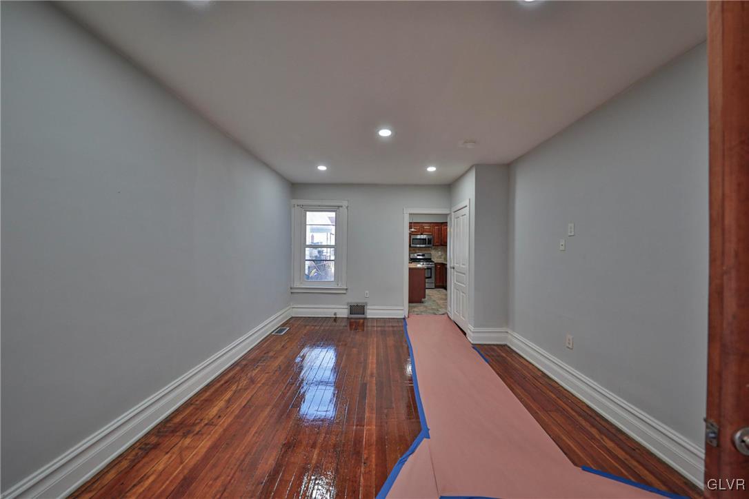 641 7th Avenue Bethlehem, PA 18018 - Photo 8 of 29 a view of wooden floor in an empty room