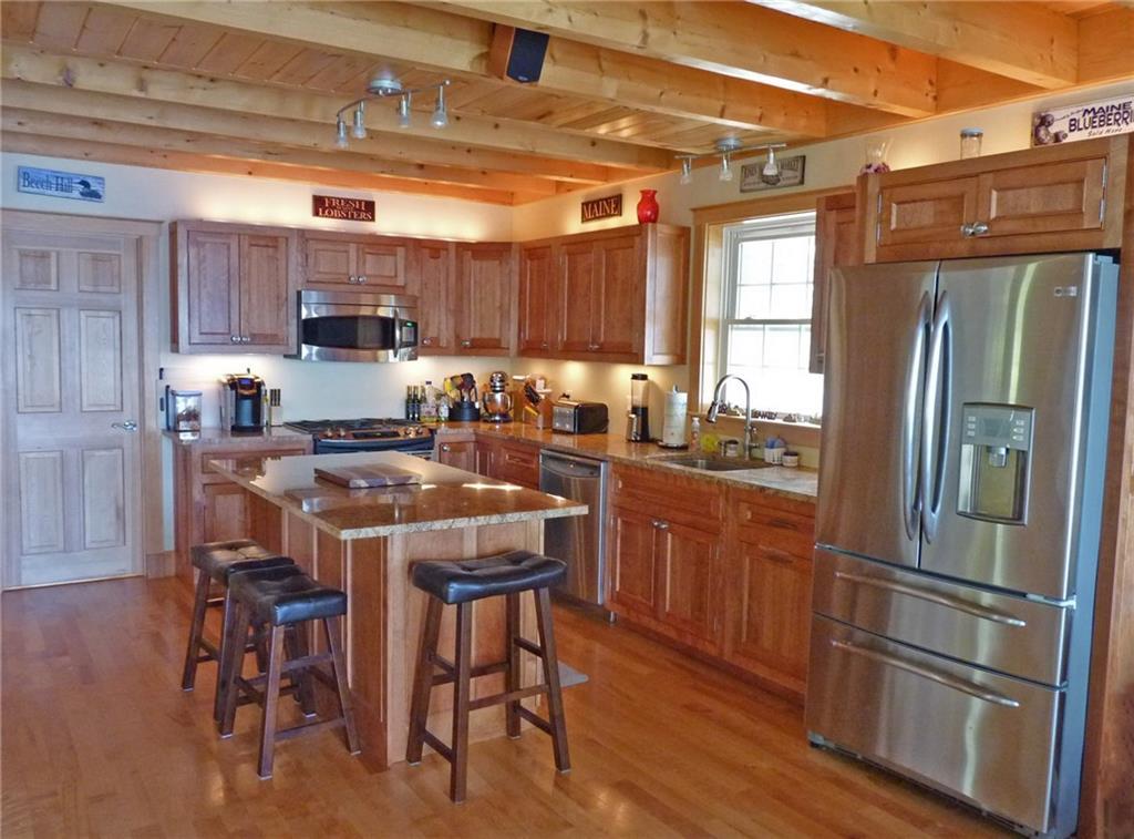 321 West Shore Road Ellsworth, ME 04605 - Photo 5 of 35 Gourmet kitchen offers center...