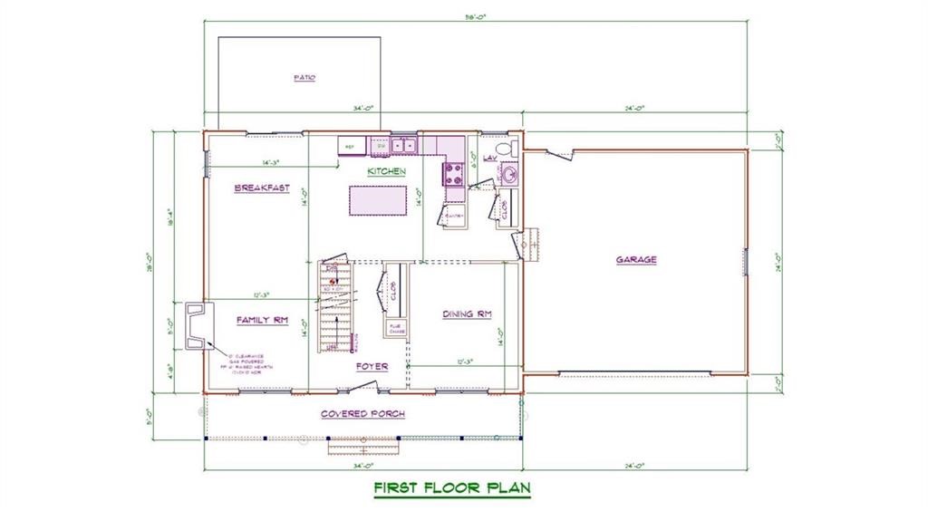352 Nooseneck Hill Road Richmond, RI 02898 - Photo 2 of 3 Artist Rendering. Actual plan may vary.