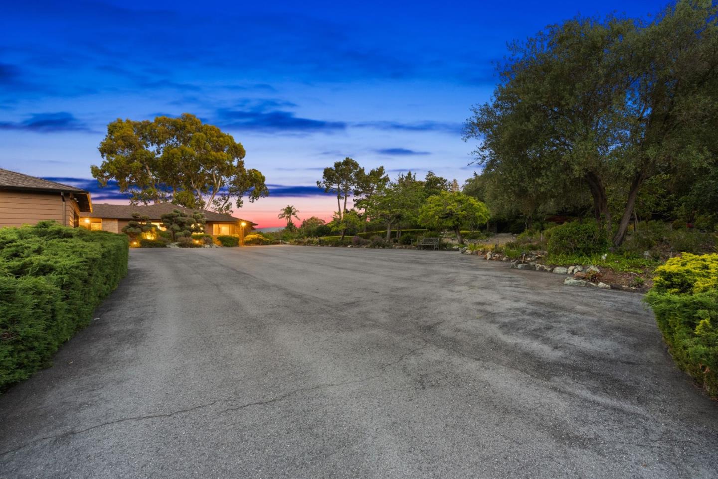 130 Lynn Way Woodside, CA 94062 - Photo 3 of 47 a view of a street