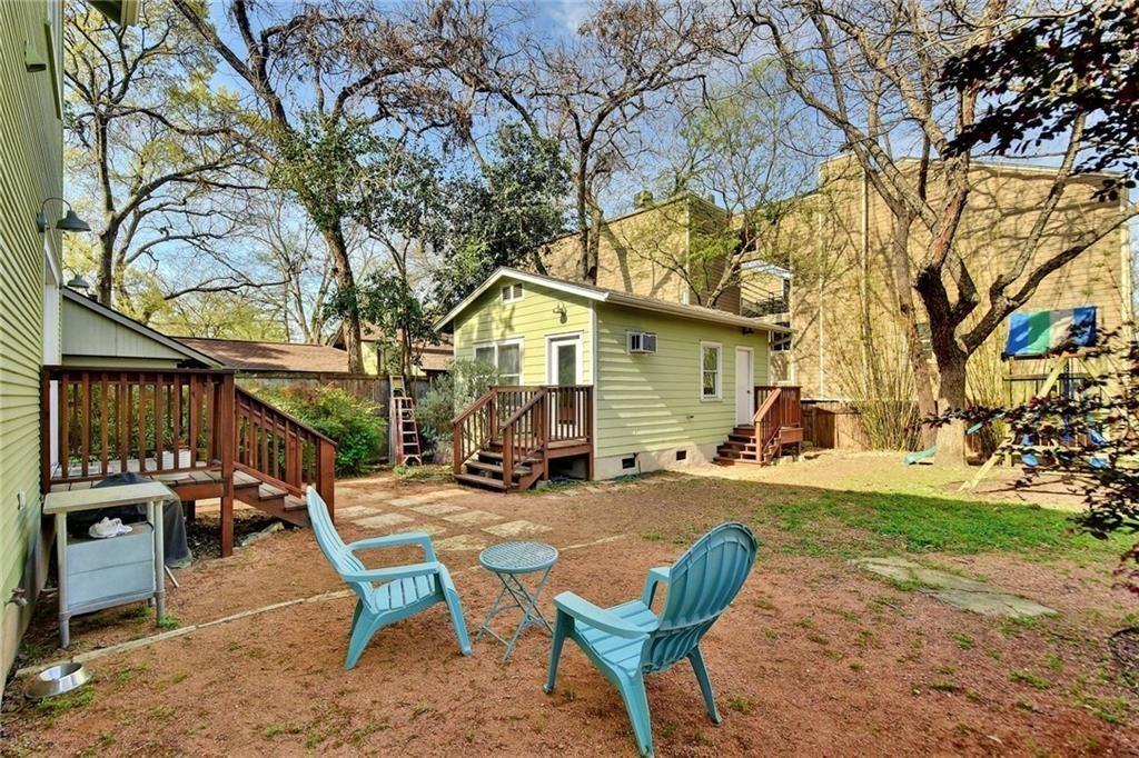 4412 Barrow Avenue, Unit A Austin, TX 78751 - Photo 24 of 28 View of play area featuring a deck