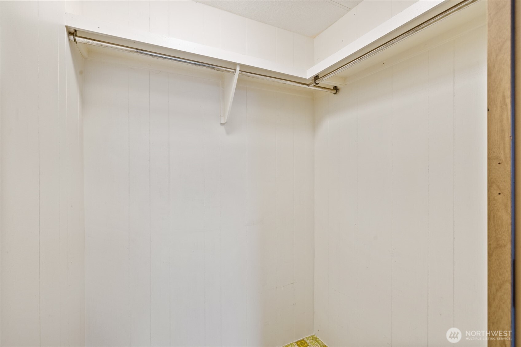 11 Juniper Mobile Estate Sequim, WA 98382 - Photo 24 of 31 a view of walk in closet with empty racks