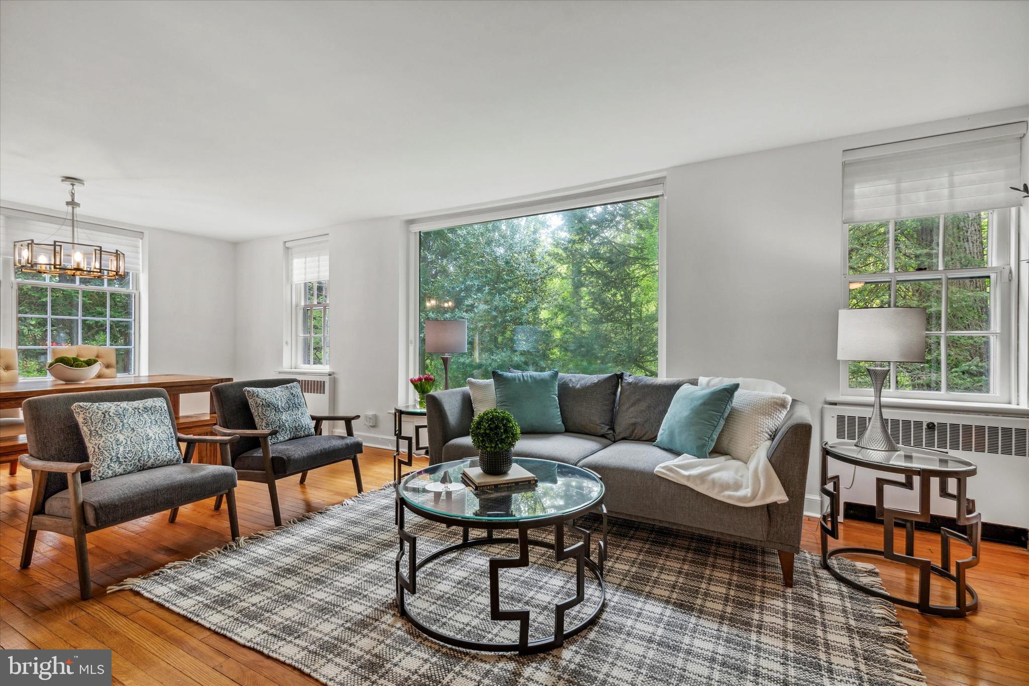 742 Winding Road Jenkintown, PA 19046 - Photo 9 of 34 Living Room with Picture Window