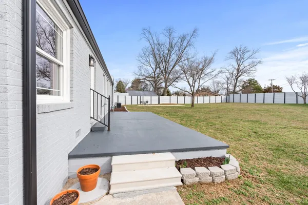 a view of outdoor space yard and swimming pool