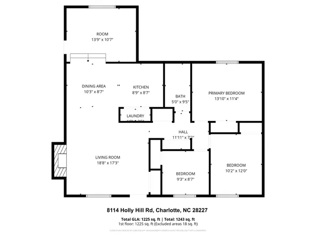 $225,000 | 8114 Holly Hill Road, Charlotte, NC 28227
