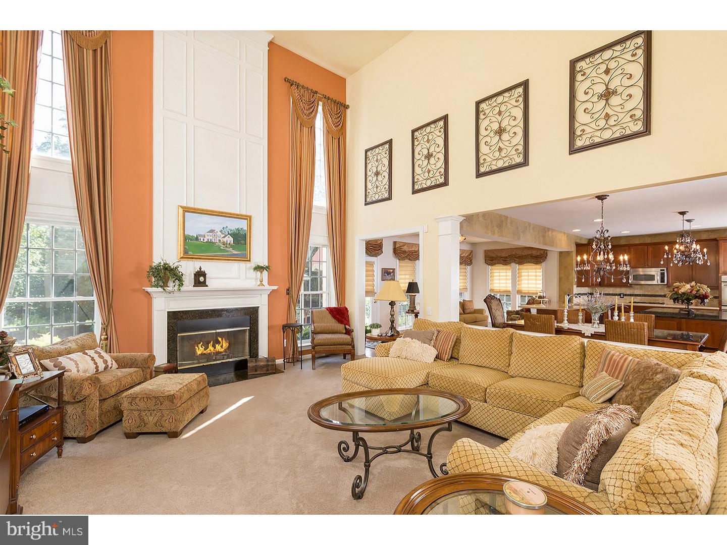 198 Hopkins Road Mickleton, NJ 08056 - Photo 7 of 25 Family Room with Gas Fireplace