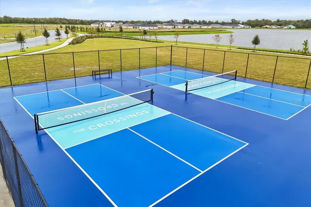 a view of a tennis court