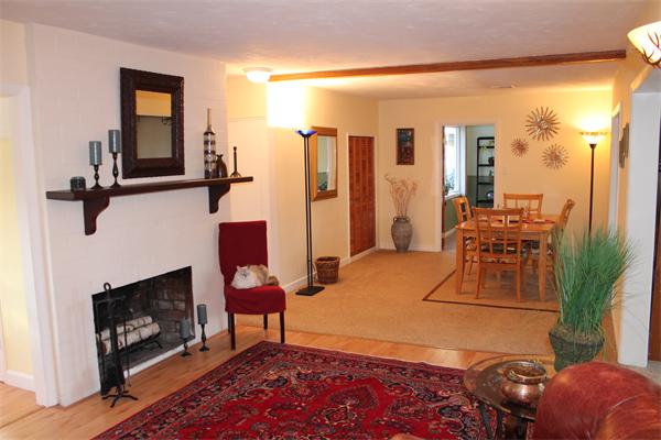 21 Longfellow Road Natick, MA 01760 - Photo 8 of 28 a living room with furniture a rug and a fireplace