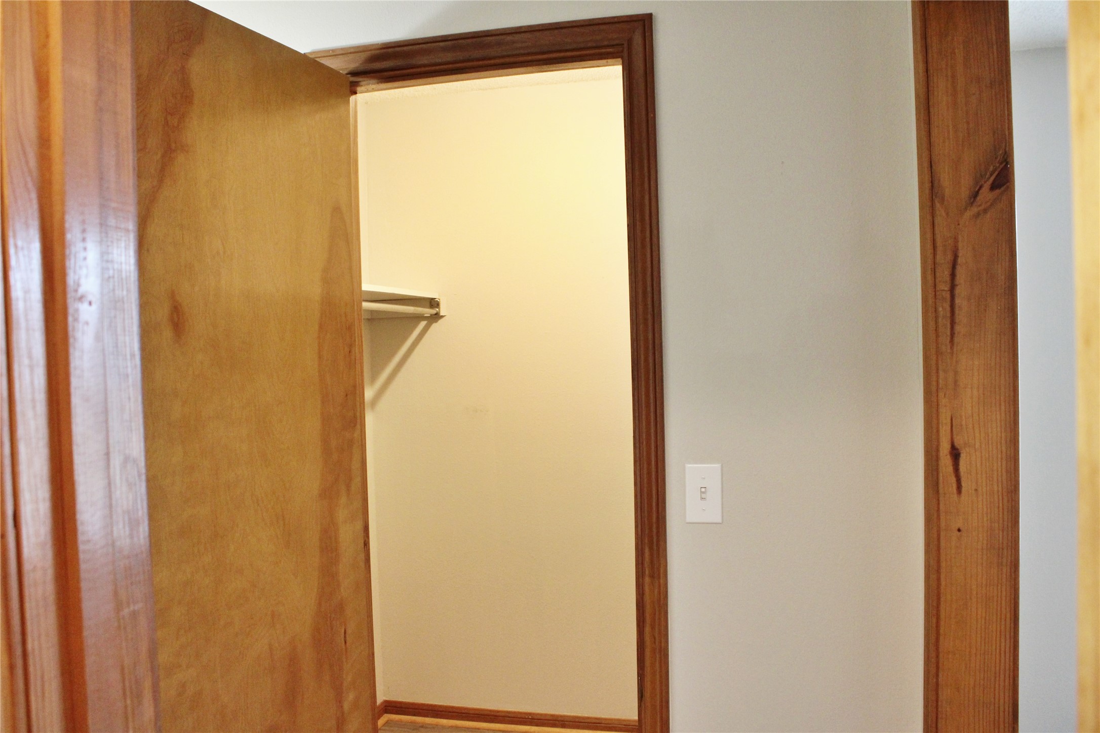1126 Jackson Street Columbus, TX 78934 - Photo 26 of 40 a bathroom with a shower and a door