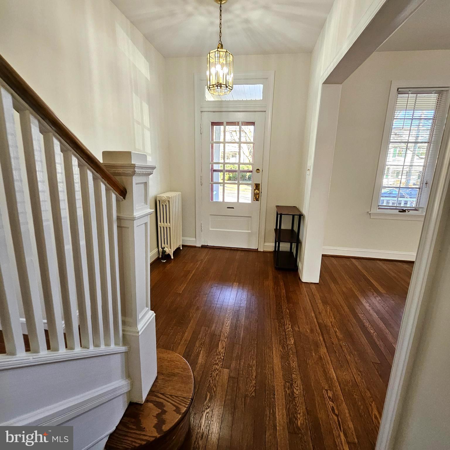5338 42nd Street Northwest Washington, DC 20015 - Photo 3 of 22 a view of entryway with wooden floor and door