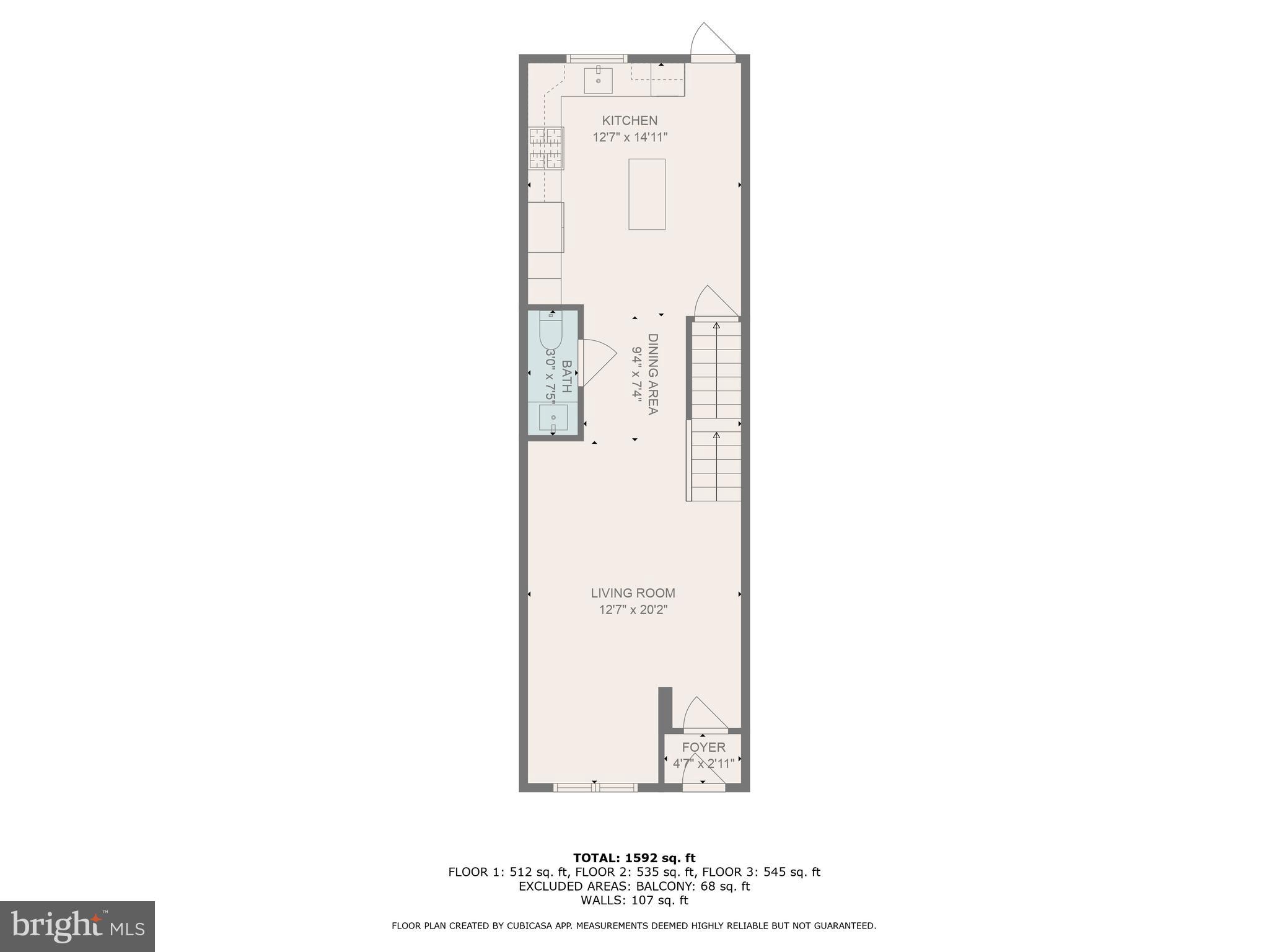 119 South Potomac Street Baltimore, MD 21224 - Photo 23 of 26 a picture of a floor plan