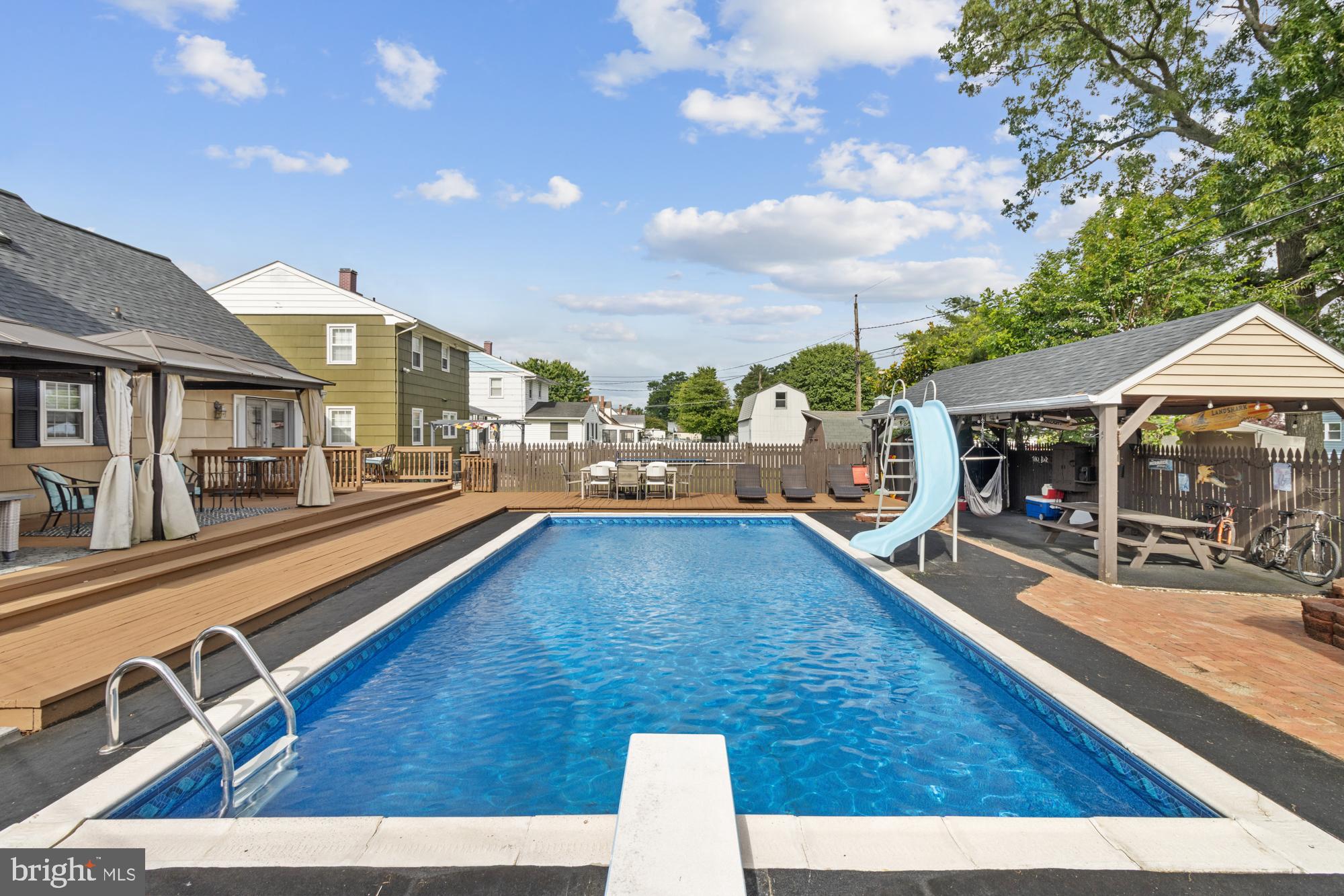 944 Homberg Avenue Baltimore, MD 21221 - Photo 1 of 50 a view of a house with swimming pool and sitting area